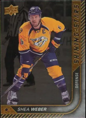 2015-16 UPPER DECK - SHEA WEBER #SS-10 SHINING STARS
