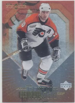 2000-01 BLACK DIAMOND - JOHN LeCLAIR #FP8 DIAMOND MIGHT