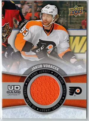2015-16 UD Jakob Voracek GU Jersey Philadelphia Flyers
