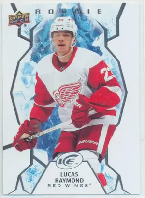 2021-22 UPPER DECK ICE - LUCAS RAYMOND #144 ROOKIE