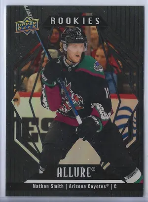 2022-23 Allure Black Rainbow #128 Nathan Smith