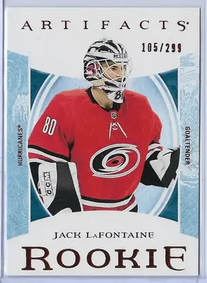 2022-23 Artifacts Copper #189 Jack LaFontaine (105/299)