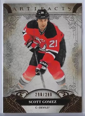 2020-21 Artifacts Copper #156 Scott Gomez (298/299)