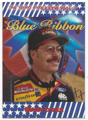 1996 Maxx Blue Ribbon #BR2 Ernie Irvan
