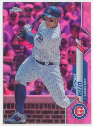 2020 Topps Chrome - Anthony Rizzo #71 Pink Refractor Parallel