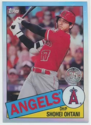 2020 Topps Chrome - Shohei Ohtani #85TC-7 1985 Topps