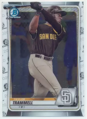 2020 Bowman - Taylor Trammell #BCP-130 Chrome Prospects