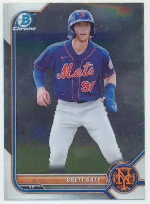 2022 Bowman - Brett Baty #BCP-5 Chrome Prospects