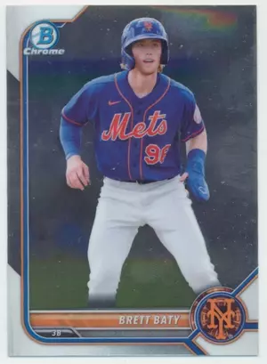 2022 Bowman - Brett Baty #BCP-5 Chrome Prospects
