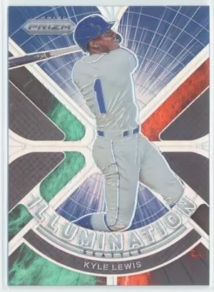 2021 Panini Prizm - Kyle Lewis #IL-8 Illumination Cosmic Haze Prizm Parallel
