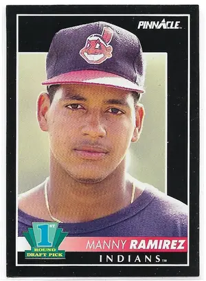 1992 Pinnacle #295 Manny Ramirez RC