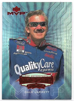 2000 MVP NASCAR Stars #NS-5 Dale Jarrett