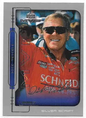 2000 MVP Silver Script #45 Dick Trickle
