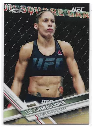 2017 Topps UFC Chrome Refractor #43 Liz Carmouche