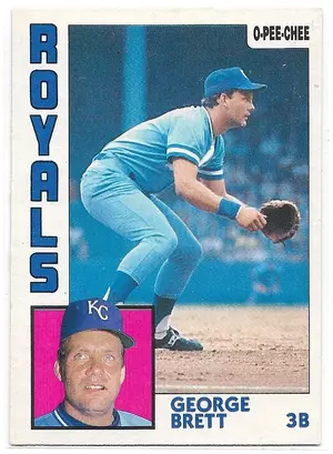 1984 O-Pee-Chee #212 George Brett *