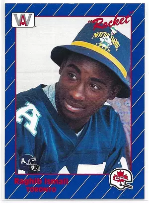 1991 All World CFL #63 Raghib 'Rocket' Ismail