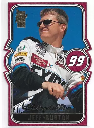 2000 Press Pass VIP Making The Show #MS6 Jeff Burton