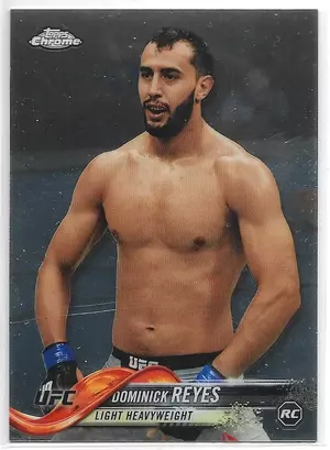 2018 Topps UFC Chrome #51 Dominick Reyes RC