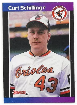 1989 Donruss #635 Curt Schilling RC *