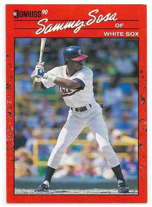 1990 Donruss #489 Sammy Sosa RC
