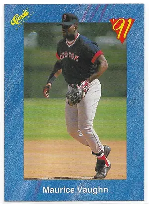 1991 Classic #T24 Maurice Vaughn