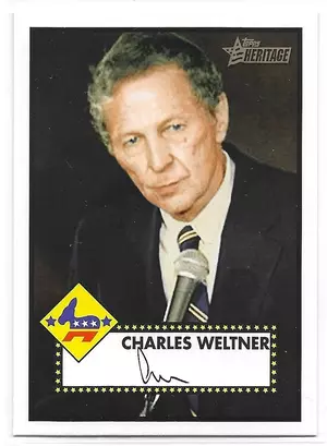 2009 Topps Heritage American Heroes #17 Charles Weltner