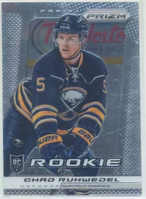 2013-14 PRIZM - CHAD RUHWEDEL #210 ROOKIE