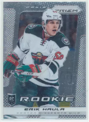 2013-14 PRIZM UPDATE - ERIK HAULA #356 ROOKIE
