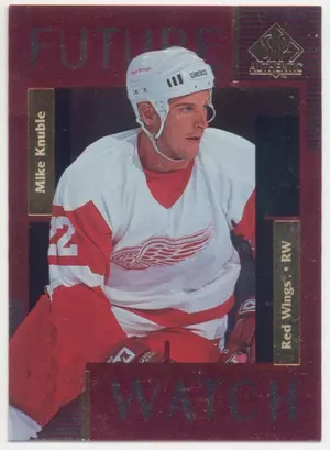 1997-98 SP AUTHENTIC - MIKE KNUBLE #180 FUTURE WATCH