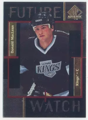 1997-98 SP AUTHENTIC - DONALD MacLEAN #184 FUTURE WATCH