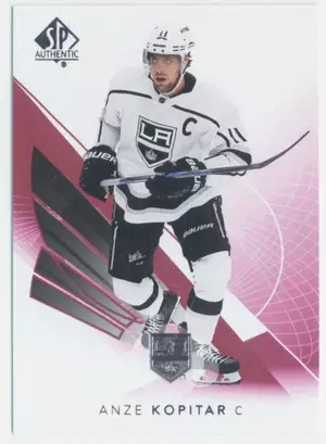 2017-18 SP AUTHENTIC - ANZE KOPITAR #42 LIMITED RED