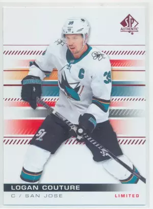 2019-20 SP AUTHENTIC - LOGAN COUTURE #4 LIMITED RED