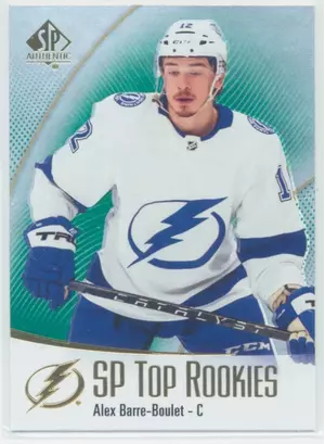 2021-22 SP AUTHENTIC - ALEX BARRE-BOULET #TR-36 TOP ROOKIES GREEN