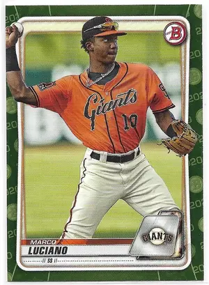 2020 Bowman Prospects Camo #BP-103 Marco Luciano
