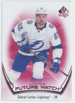 2021-22 SP AUTHENTIC - GABRIEL FORTIER #175 FUTURE WATCH LIMITED RED