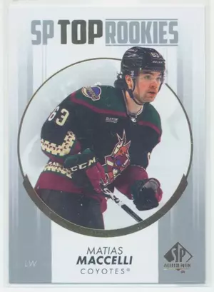 2022-23 SP AUTHENTIC - MATIAS MACCELLI #TR-20 TOP ROOKIES