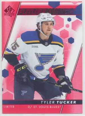 2022-23 SP AUTHENTIC - TYLER TUCKER #189 FUTURE WATCH LIMITED RED