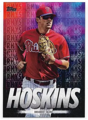 2020 Topps Hoskins Highlights Black #RH-1 Rhys Hoskins (255/299)