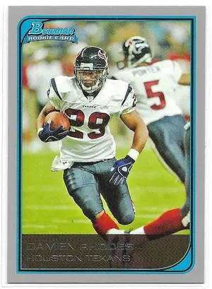2006 Bowman #243 Damien Rhodes RC