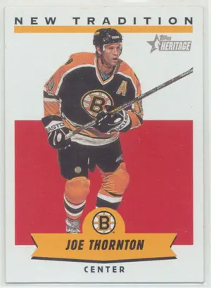 2000-01 TOPPS HERITAGE - JOE THORNTON #NT5 NEW TRADITION
