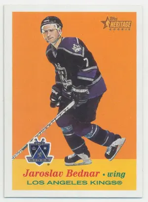 2001-02 TOPPS HERITAGE - JAROSLAV BEDNAR #152 ROOKIE