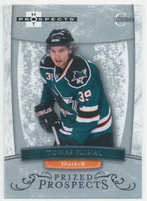 2007-08 HOT PROSPECTS - TOMAS PLIHAL #194 PRIZED PROSPECTS 928/999
