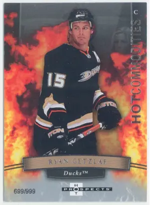 2007-08 HOT PROSPECTS - RYAN GETZLAF #149 HOT COMMODITIES 699/999