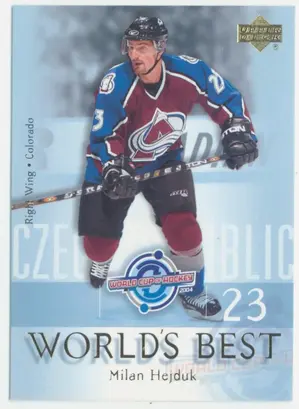 2004-05 UPPER DECK - MILAN HEJDUK #WB8 WORLD'S BEST