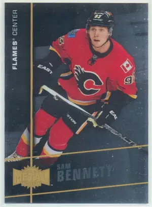 2015-16 FLEER SHOWCASE - SAM BENNETT #MU-5 METAL UNIVERSE