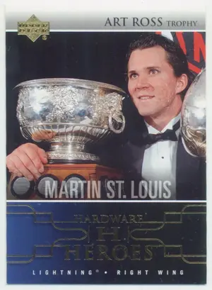 2004-05 UPPER DECK - MARTIN ST. LOUIS #AW2 HARDWARE HEROES