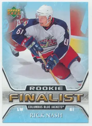 2005-06 UPPER DECK - RICK NASH #68 ROOKIE FINALIST
