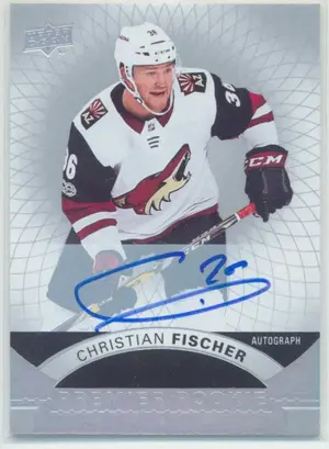 2017-18 UPPER DECK PREMIER - CHRISTIAN FISCHER #80 SILVER SPECTRUM