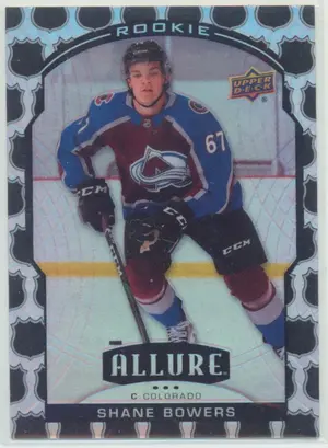 2020-21 ALLURE - SHANE BOWERS #87 ROOKIE NHL SHIELD 2005