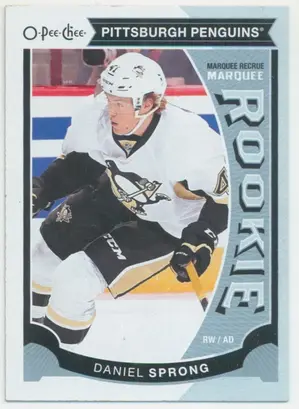 2015-16 UPPER DECK - DANIEL SPRONG #U40 MARQUEE ROOKIE O-PEE-CHEE UPDATE